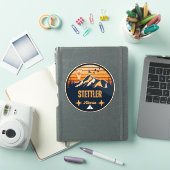 Stettler, Alberta Sticker (iPad Cover)