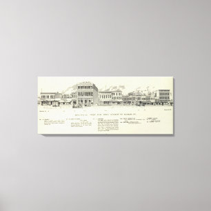 Steuart West Side Market en Mission Canvas Afdruk
