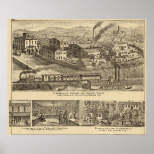 Steubenville Foundry and Machine Works Poster