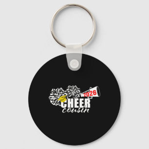 Steun 2026 Neef Afstuderen Senior Cheerleader T-sh Sleutelhanger