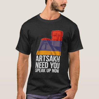 Steun Artsakh Artsakh is Armeens Artsak T-shirt