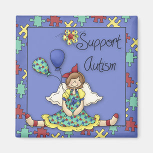 Steun Autism Fridge Magnet Magneet
