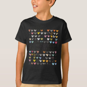 Steun Autisme Bewustzijn Inclusie Voorstanders T-shirt