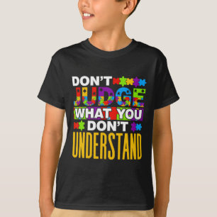 Steun Autist Autisme T-shirt