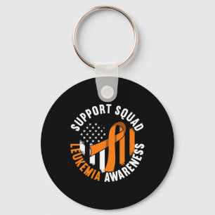 Steun Awareness Team I Bloedcellen Kanker Leuke Sleutelhanger