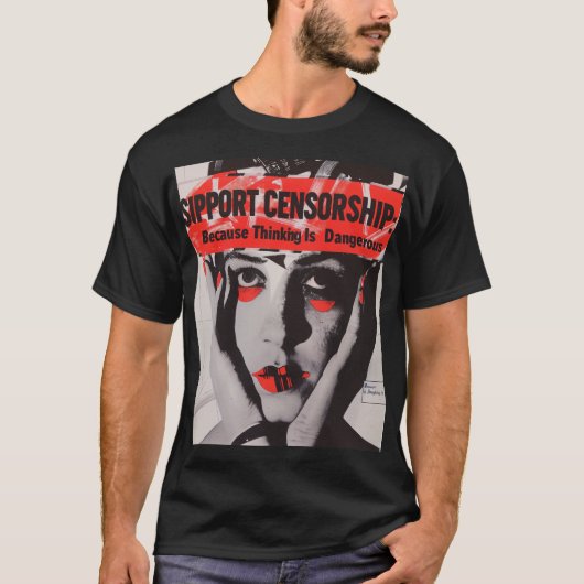 Steun Censuur T-Shirt (Voorkant)