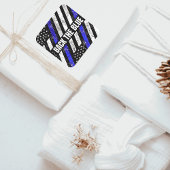 Steun de Blauwe Sticker