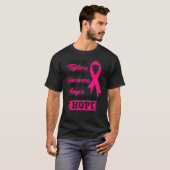 Steun de strijders en nooit vijf hoop t-shirt (Voorkant volledig)