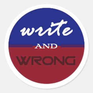 Steun de Writers Sticker