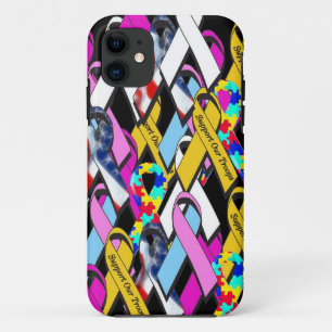 Steun een doel iPhone 11 hoesje