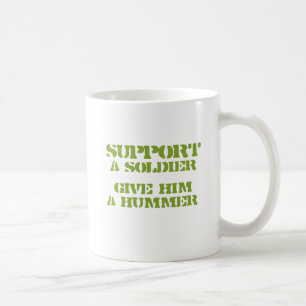 Steun een Soldaat - Geef hem een hummer Koffiemok