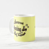 Steun een Tracking Dog Koffiemok (Voorkant links)