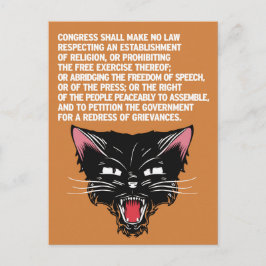 Steun en verdediging van de Grondwet Briefkaart