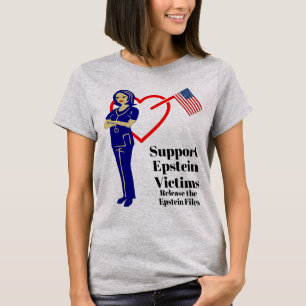 Steun Epstein Slachtoffers T-shirt