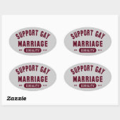Steun Gay Marriage Equality Sticker (Vel)