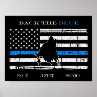 Steun het Blauwe Poster