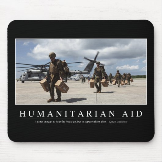 Steun: Inspirerend prijsopgave a Muismat (Voorkant)