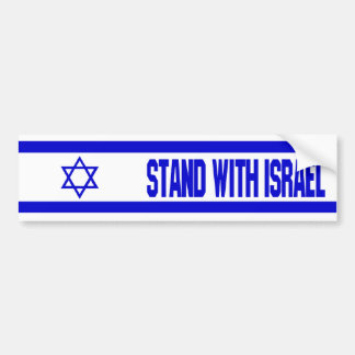 Steun Israël Bumpersticker