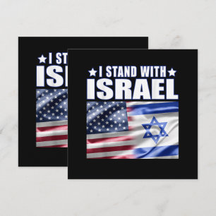 Steun Israël Ik sta achter Israël 