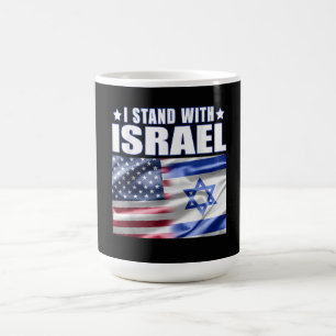 Steun Israël Ik sta achter Israël  Koffiemok
