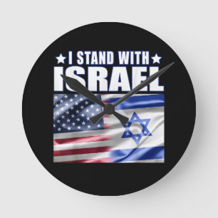 Steun Israël Ik sta achter Israël  Ronde Klok