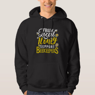 Steun je lokale imker Koop lokale honing Hoodie