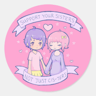 Steun je zusters Sticker