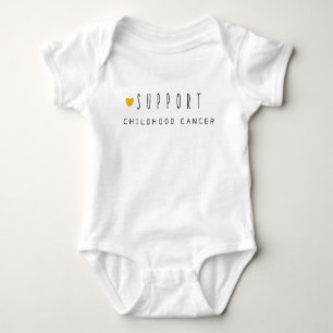 steun kinderkanker. Baby Bodysuit Één-stuk
