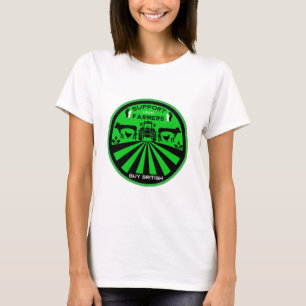 Steun lokale Britse Boerderij producten T-shirt
