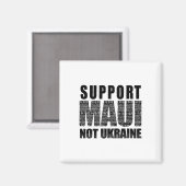 Steun Maui Niet Oekraïne 1 Magneet (Voorkant / Achterkant)