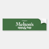 Steun Melton's Bumpersticker (Voorkant)