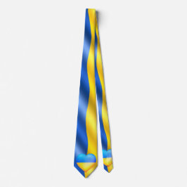 Steun Oekraïense Stropdas Oekraïens Vlag Hart