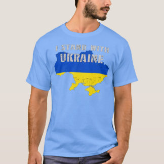 Steun Oekraine Ik Sta Achter Oekraine T-shirt