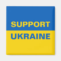 Steun Oekraïne Oekraïense vlag