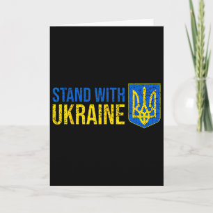 Steun Oekraine Oekraïense Vlag Wapen Ukr Kaart