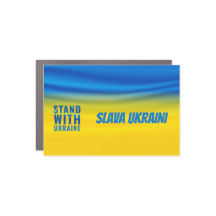 Steun Oekraïne Slava Ukraïni Eer aan Oekraïne