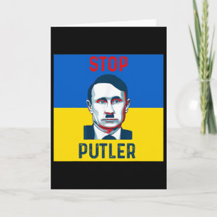 Steun Oekraine Stop Putler  Kaart