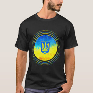 Steun Oekraine Vlag Anti-poetin Oekraine Oekraïens T-shirt