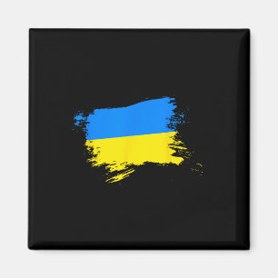 Steun Oekraïne Vlag Oekraïense Trots Hart Oekraïne Magneet