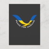 Steun Oekraïne voor vrede Briefkaart (Voorkant)