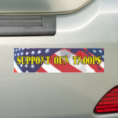 Steun onze Bumpersticker van de Troop (Op auto)