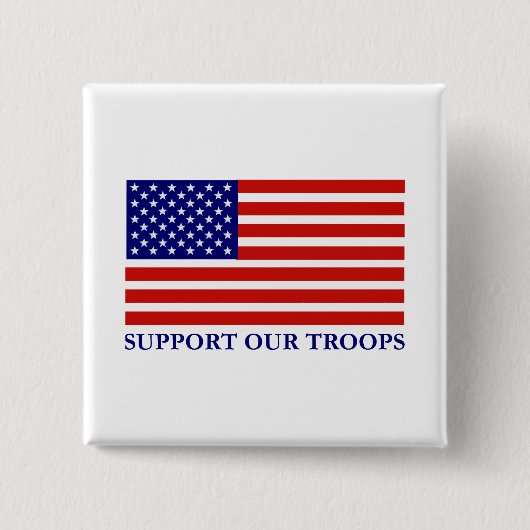 Steun onze Button van de Troop (Voorkant)
