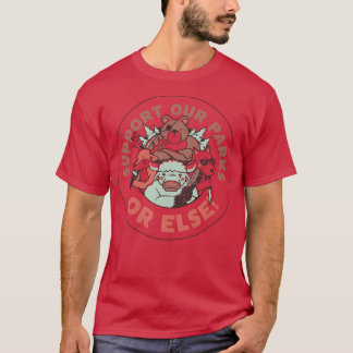 Steun onze parken OF ANDERS door Tobe Fonseca T-shirt