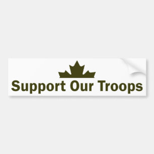 Steun Onze Troepen Bumpersticker