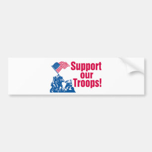 Steun Onze Troepen Bumpersticker