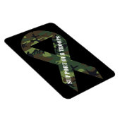 Steun onze troepen Groene Camo Lintmagneet Magneet (Rechterzijde)