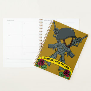Steun onze troepen planner