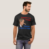 Steun onze troepen t-shirt (Voorkant volledig)