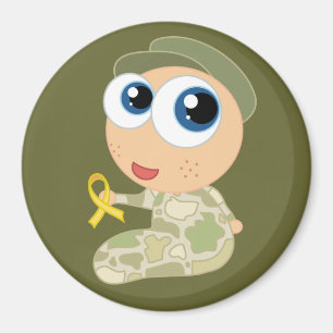 Steun onze troepenmagneet magneet