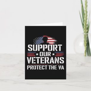 Steun onze veteranen en protesteer tegen het VA-pr Kaart
